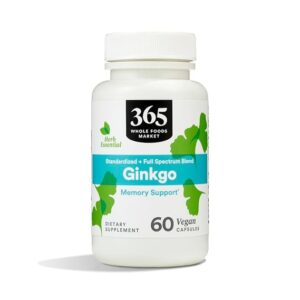 365 by Whole Foods Market Gingko Leaf 60 Count