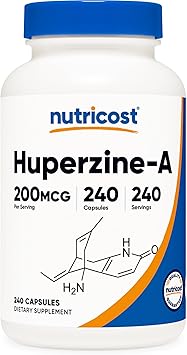 Nutricost Huperzine A Capsules 200mcg 240 Capsules