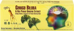 Prince of Peace Ginkgo Biloba and Red Panax Ginseng Extract