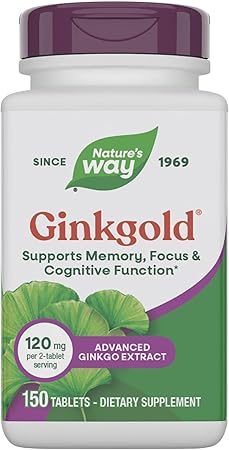 Nature's Way Ginkgold Advanced Ginkgo Extract