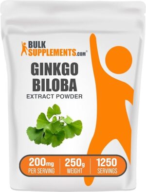 BulkSupplements.com Ginkgo Biloba Extract Powder