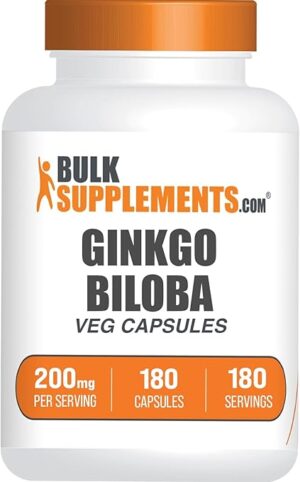 BulkSupplements.comginkgo Biloba Extract Capsules