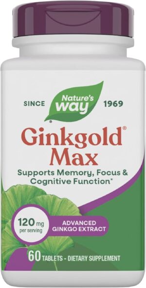 Nature's Way Ginkgold Max Advanced Ginkgo Extract