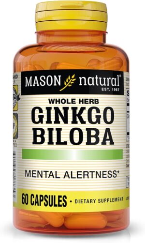 Mason Natural Ginkgo Biloba 1 Month Supply