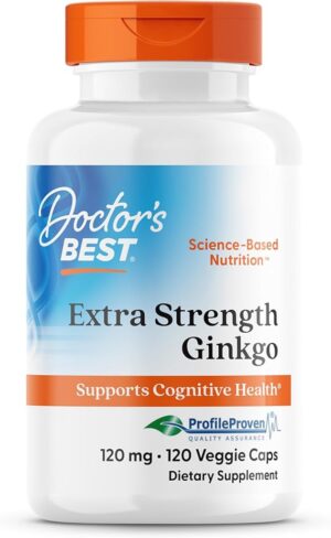 Doctor's Best Extra Strength Ginkgo Non GMO